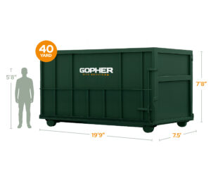 40 YD DUMPSTER